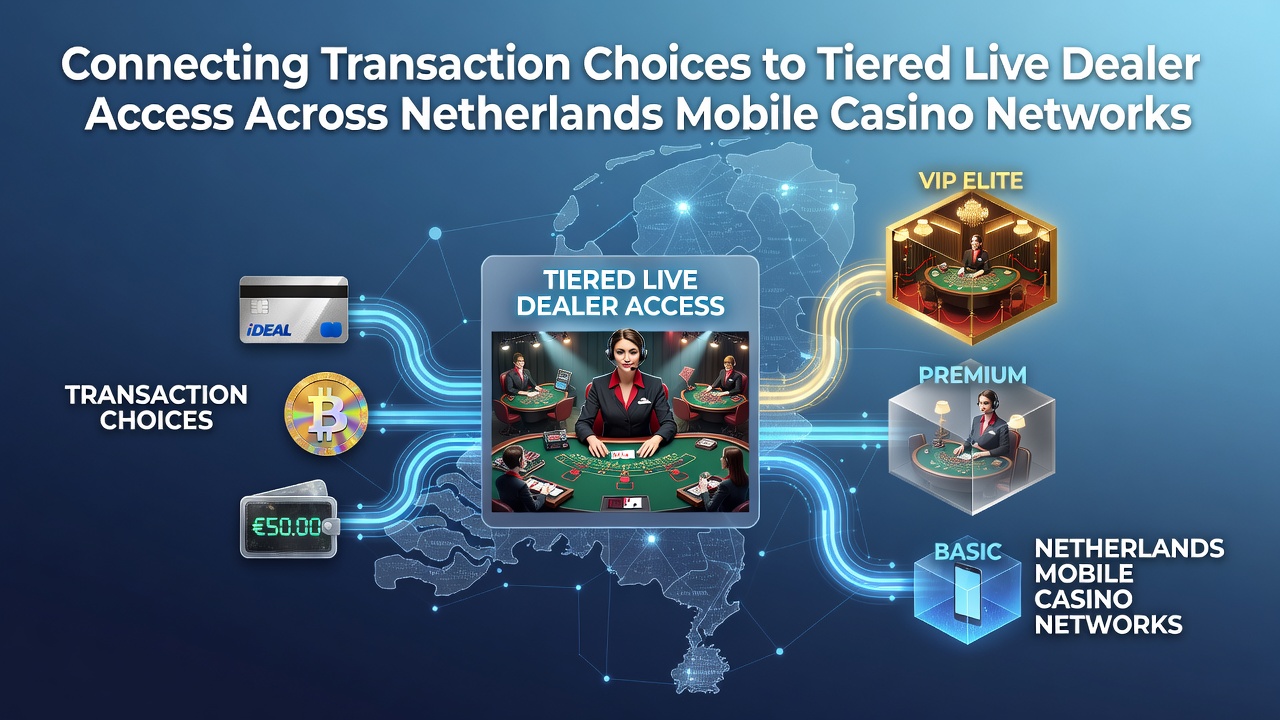 Transactieopties en niveaus van live dealer toegang op mobiele casino netwerken in Nederland