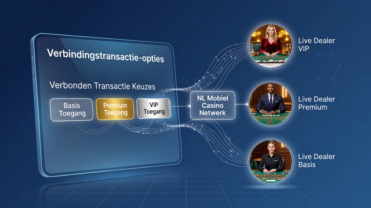 Gelaagde live dealer ervaringen verbonden met betalingsroutes in Nederlandse mobiele casino's