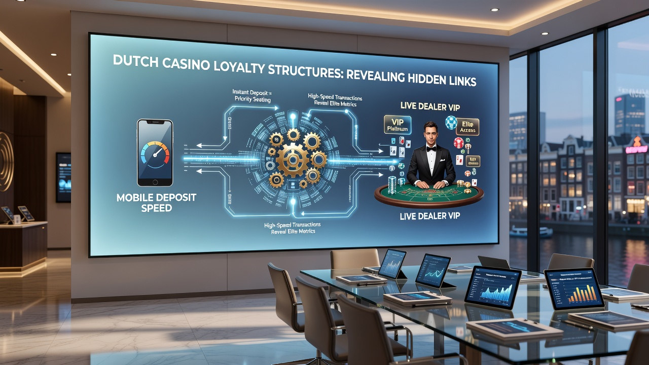 Grafiek die de correlatie tussen stortingssnelheid en VIP tier upgrades in Nederlandse casino's weergeeft