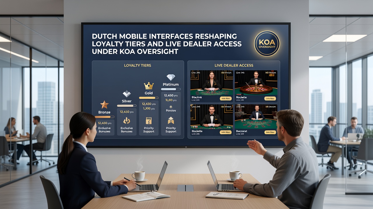 Live dealer interfaces op mobiele apparaten met loyaliteitsbeloningen in een Nederlandse context