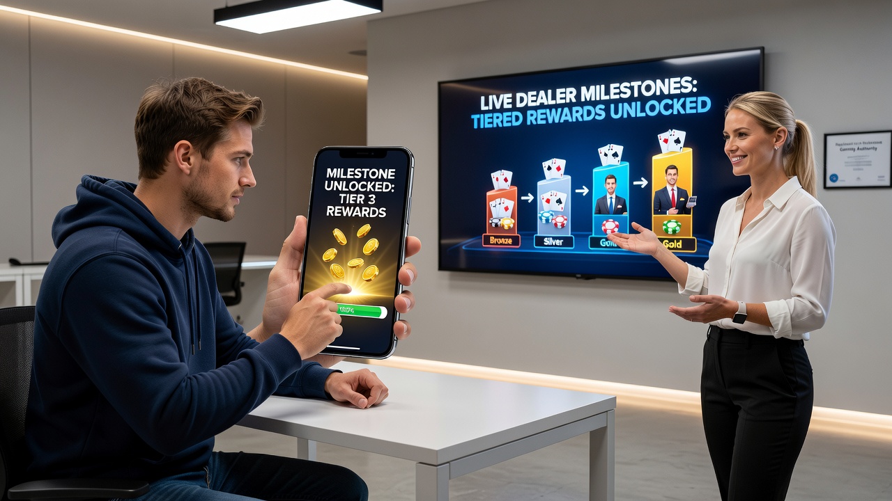 Nederlandse spelers die mobiele casino apps gebruiken om tiered rewards te ontgrendelen bij gereguleerde sites