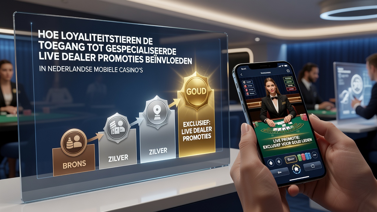 Loyaliteitsniveaus in mobiele casino apps met live dealer promoties