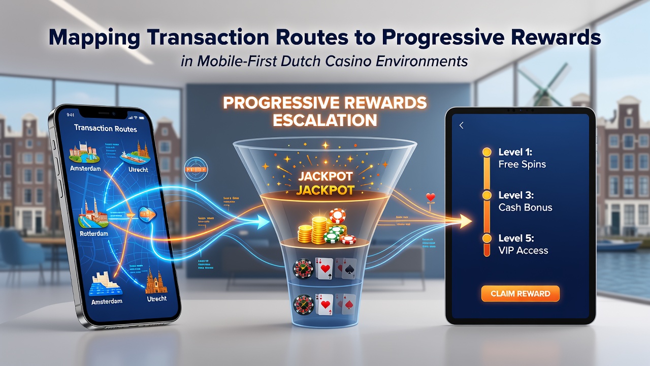 Voorbeeld van mobiele app interfaces die transacties verbinden met VIP beloningen in Nederlandse casino's