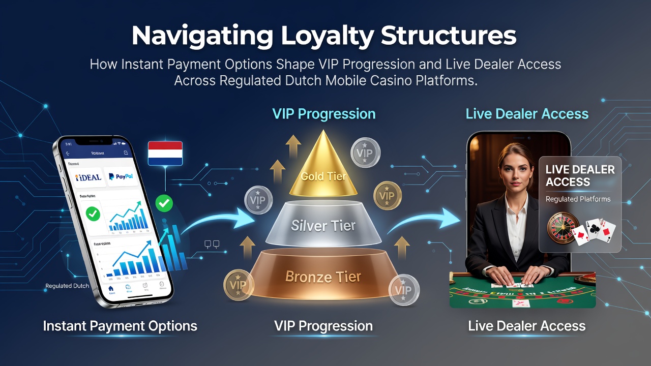 Overzicht van loyaliteitsniveaus en betalingsroutes in Nederlandse mobiele casino platforms