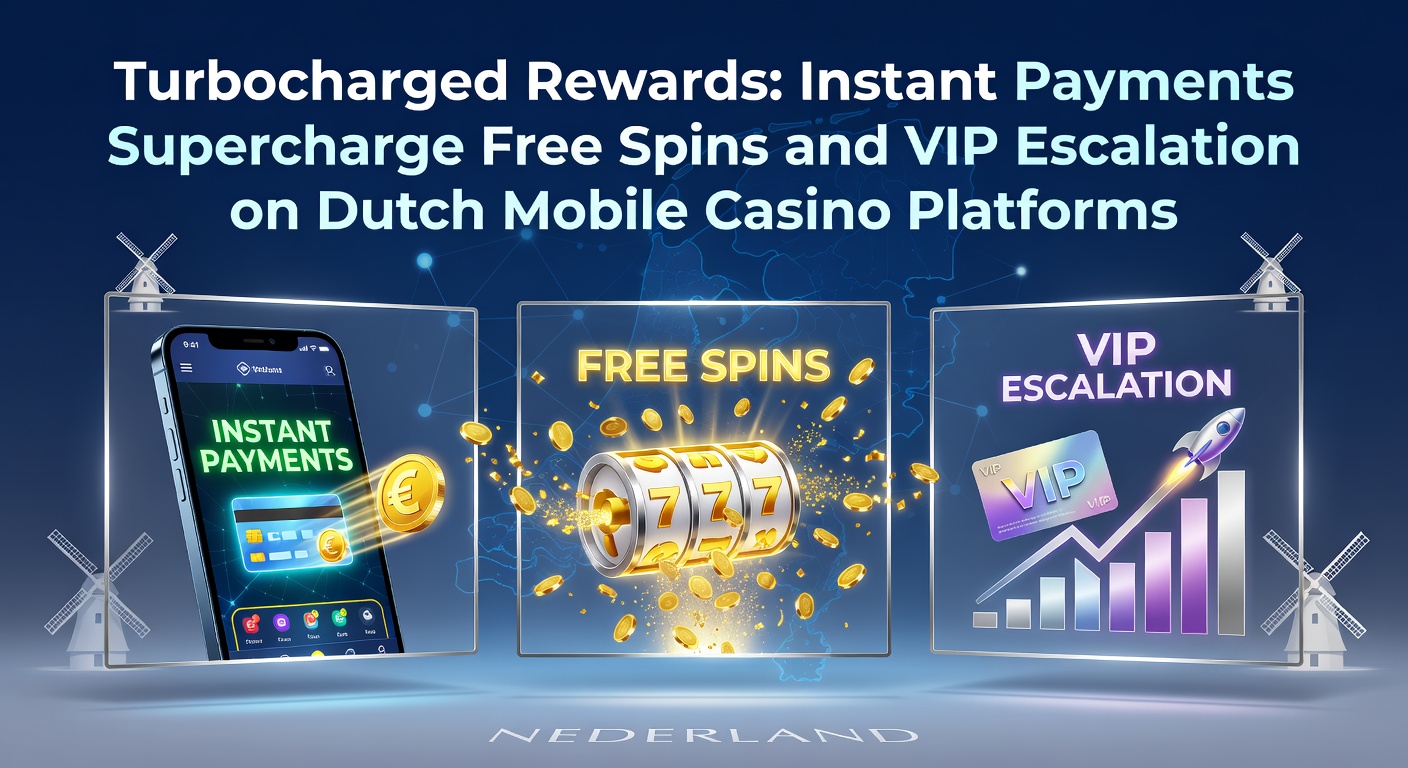 Smartphone met mobiel casino app en instant betalingsknoppen, symboliserend snelle stortingen en beloningen