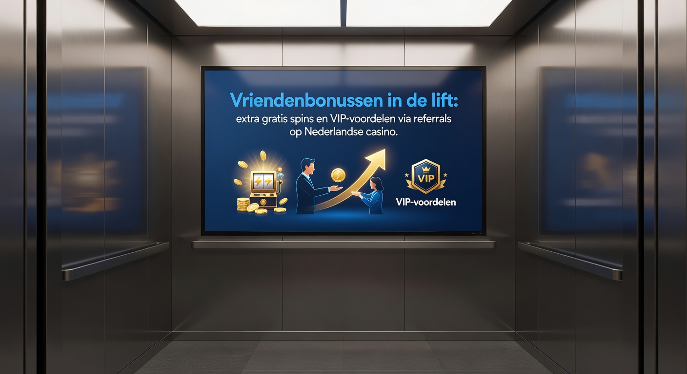 Schermafbeelding van een referral-dashboard op een Nederlands casino-site, met tellers voor spins, bonussen en VIP-levels